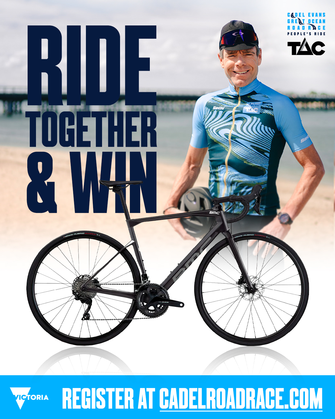 Win a BMC Bike Club Competition Cadel Evans Great Ocean Road Race